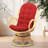 Upholstered Swivel Accent Chair-765440405-778540623