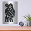 Ivy Bronx «Abstract Hug No 1» par Andreas Magnusson, art mural en métal-2027641483