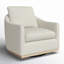 Fauteuil demi-tonneau pivotant Deary-93494371