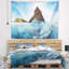 Tapisserie paysage marin, glace et roches du lac Baïkal-28487197