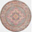 Tapis oriental gris et rose Abbate-1862625673