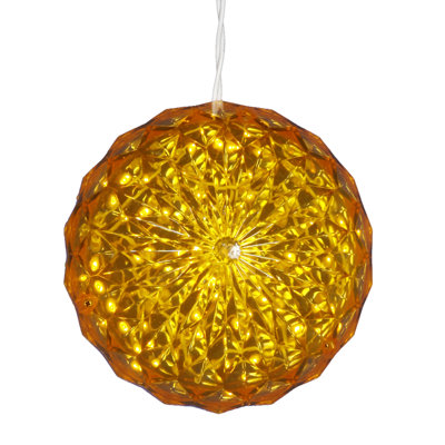 6" Crystal Balls LED Outdoor Novelty Light