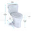 Drake® Dual-Flush Elongated Two-Piece toilet (Seat Included)-40850275
