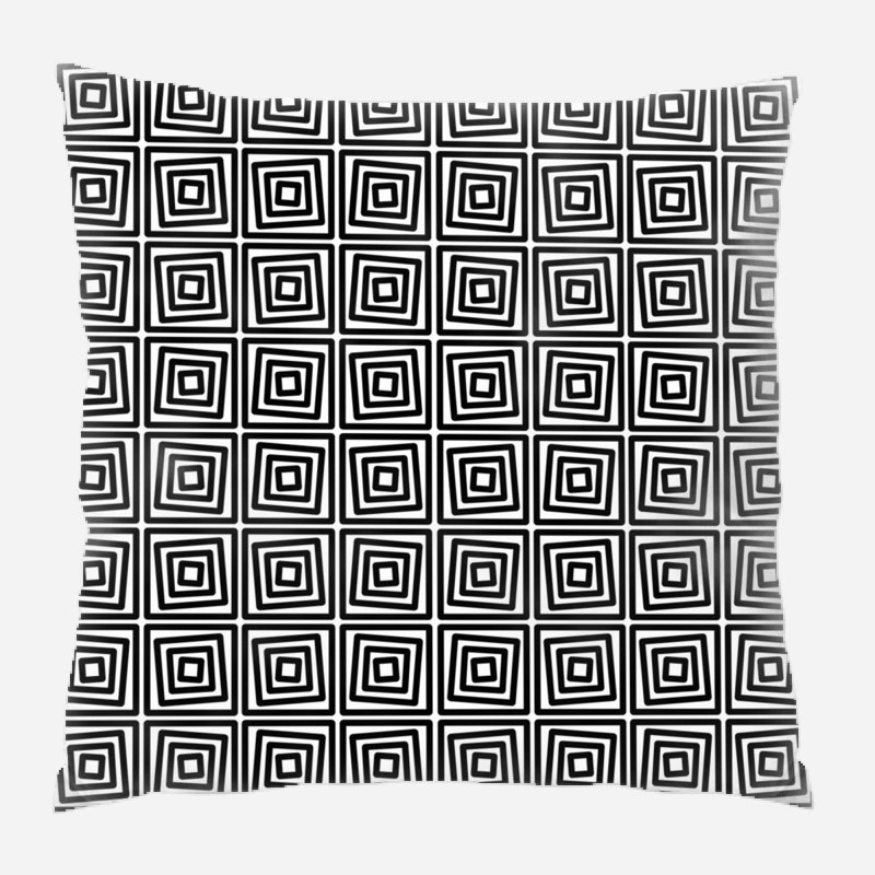 Coussin design, Noir