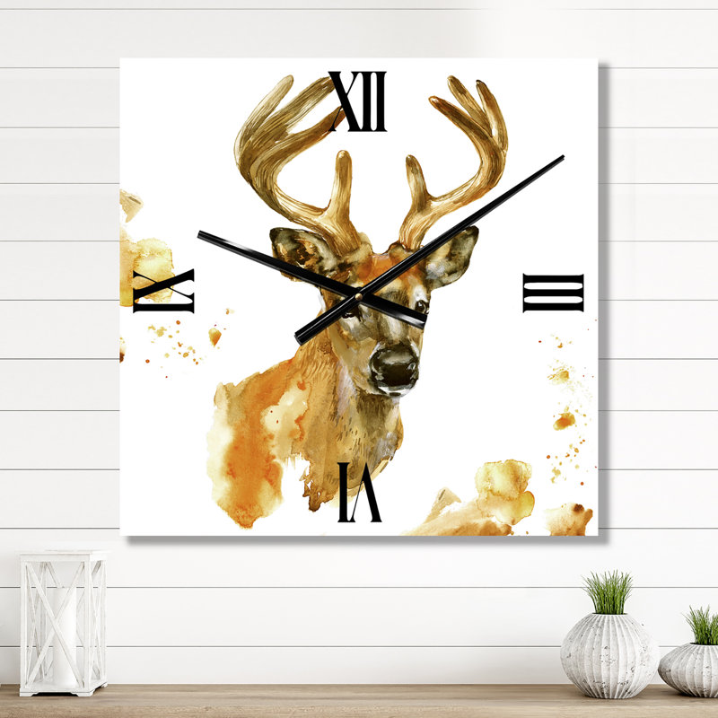 Metal Wall Clock, Small