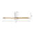52 In. Indoor Flush Mount Ceiling Fan With Led Light, 5 Solid Wood Blades