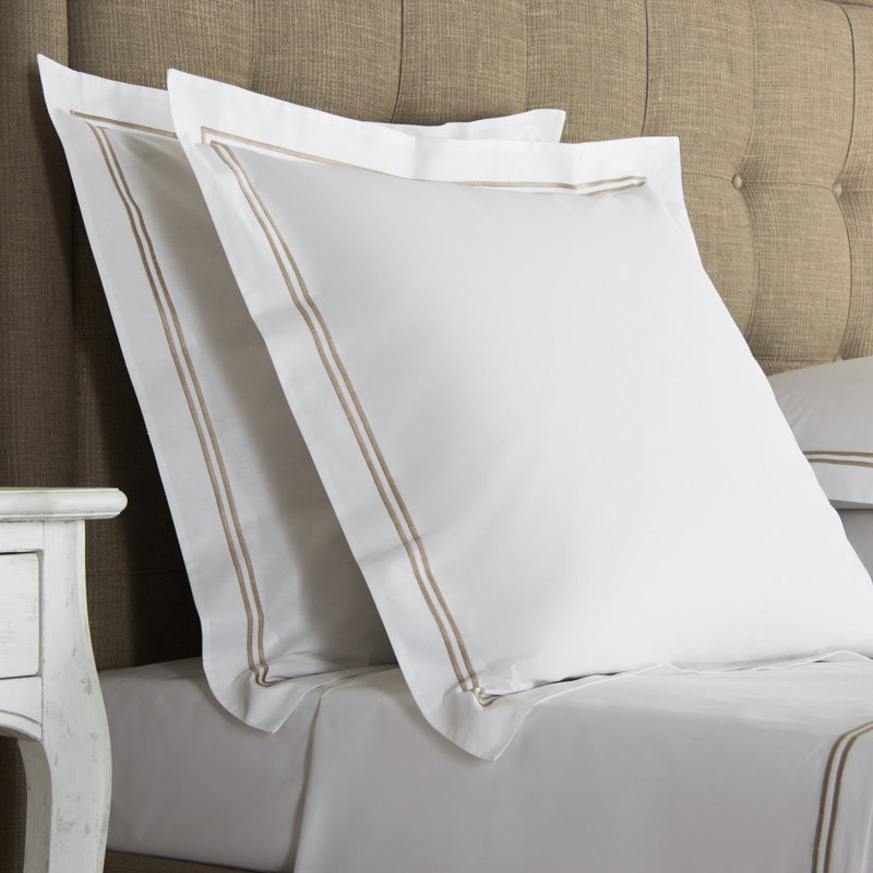 Classic Cotton Sham, Euro Sham, Khaki
