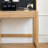 Simple Light Brown Household 2-drawer Writing Desk-616770102