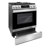 Cosmo 30 in. Lumin Collection 6.1 cu. ft. Gas Range with 5 Burners, Convection Oven, Self Clean, Air Fry in Stainless Steel