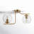 Bedonia Glass Semi Flush Mount-1972604998