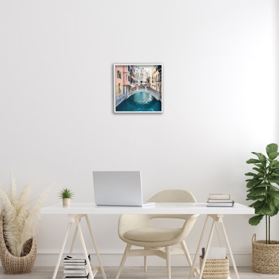 Canal Bridge City Architecture Giclee Art, design by Danita Delimont