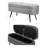 Lawanda Metal Bouclé Bench-212962222