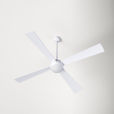 Ball 52'' 4 Blade Ceiling Fan with LED Light Kit