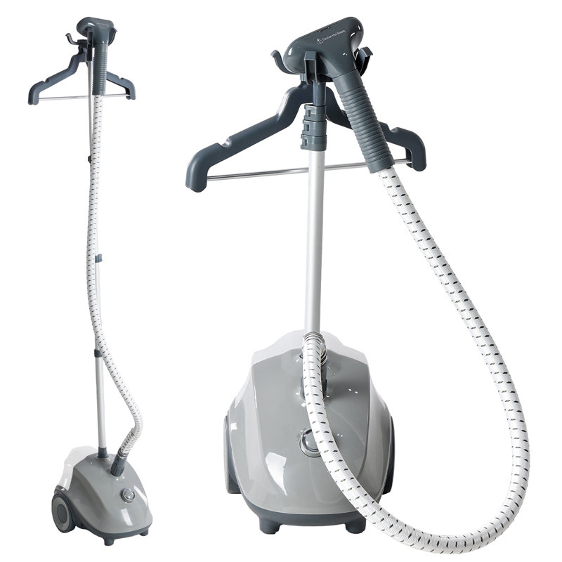 Full Size Fabric Steamer,Wet and Dry Portable Handheld Steam Iron, Gray