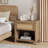 Rattan Night Stands, Boho Bedside Table With Drawer And Storage Shelf, Farmhouse Accent Nightstands Side Table For Bedroom Sofa Office-1500692757-1509065877