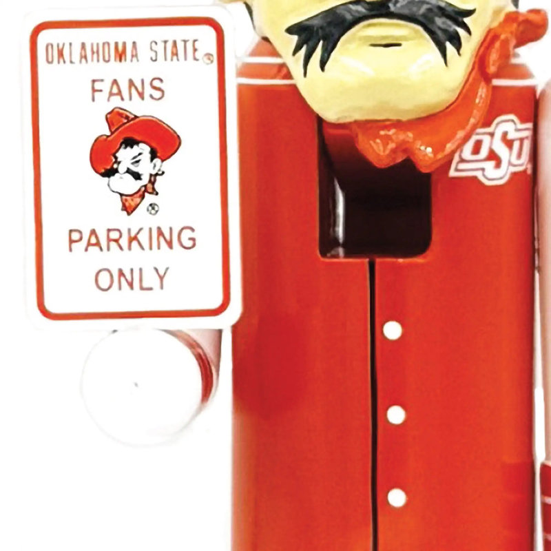 Casse-noisette 12 "NCAA College Spirit Beware, Oklahoma State