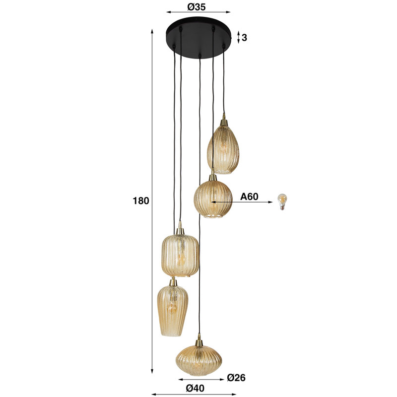 Neylandville 5 - Light Pendant