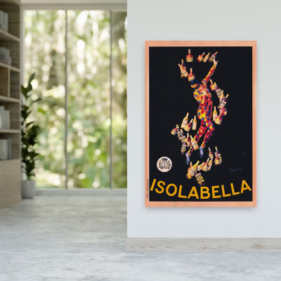 «Islabella», impression d'art rétro classique rétro