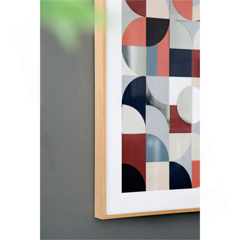 Miroir encadré 23,8 x 33,6 x 1,6 po