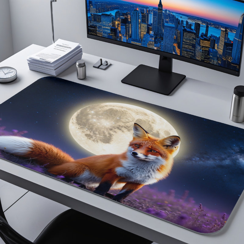 Polyester Desk Pad, 31.5x15.5