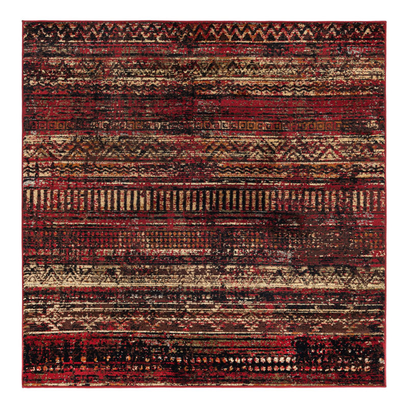 Blakely Geometric Indoor Rug, Square 5'3"