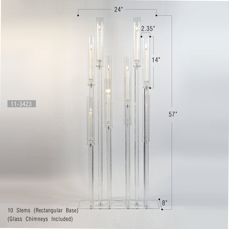 Diamond Glow Candelabra