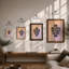 She Believed She Could Minimalist - Framed Print-1378625756-1378625758