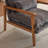 Masson Chenille Accent Chair Armchair With Pillow-1185751601
