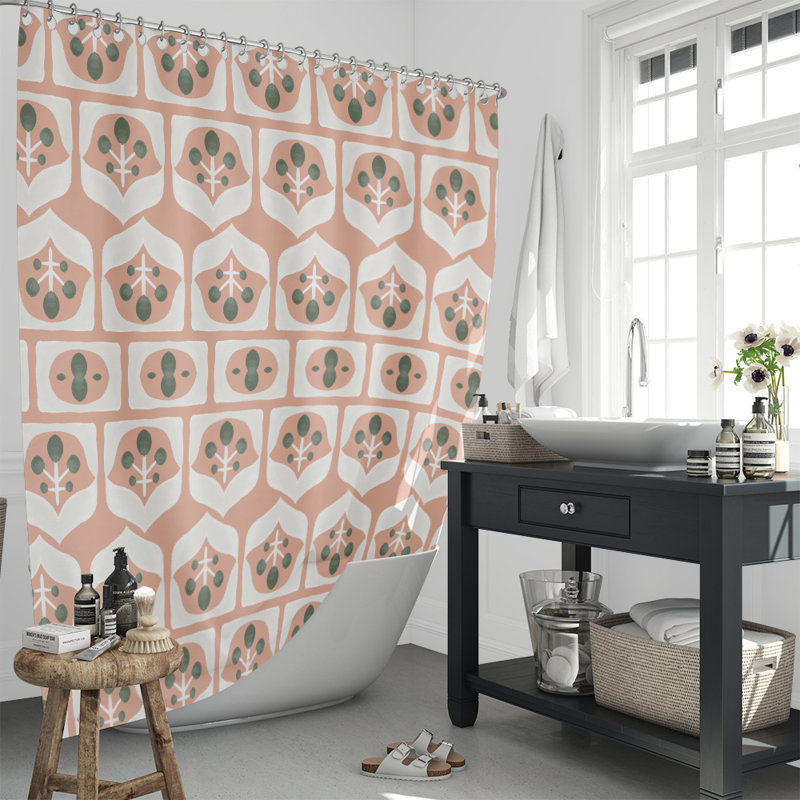 Rideau de douche simple Faria, H 93 po x l 70 po
