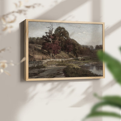 Paysages rétro-CCLIX - reproduction encadrée