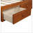 Platform Storage Bed with 3 Drawers-995243899