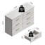 Commode 6 tiroirs Mouton-1144441151
