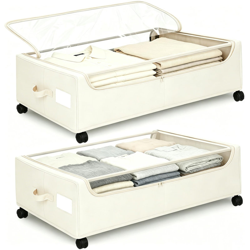 Rebrilliant Underbed Storage, Beige