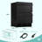 Euhomy 23.5"W 5 Cubic Feet 160 Cans Under-Counter Beverage Refrigerator- Freestanding/Built-In/Under Counter Cooler With Commercial Grade Double Stainless Steel Door
