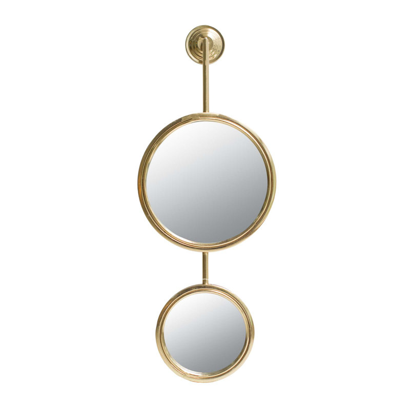 Margie Metal Flat Wall Mirror
