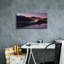  «Deer Valley Mountains Nighttime» par Epic Portfolio, art mural sur toile, 24 po x 12 po
