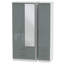 Yvette 3 Door Manufactured Wood Wardrobe-18860442-23704038