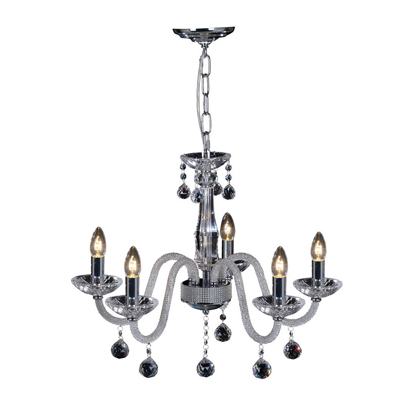 5 - Light Candle Style Chandelier