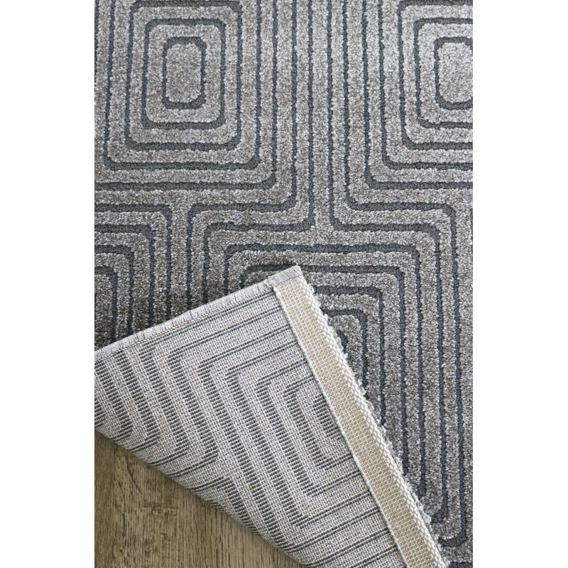 Alīna Solid Colour Area Rug, Rectangle 160 x 230cm