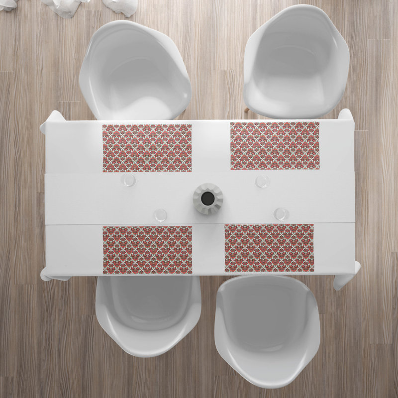 Polyester Abstract Rectangle Placemat