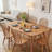 Nordic Style Rectangular Kitchen Table