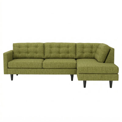 Talmadge Sectional – Made in USA, 5-Day Shipping, Custom Fabric Options, L-Shaped Sectional Wholesale Sectional Furniture - Notion Appletini - Fabric