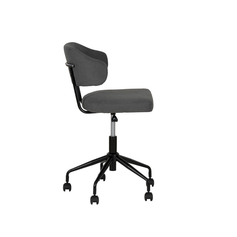 Tessa Swivel Office Chair, Gray