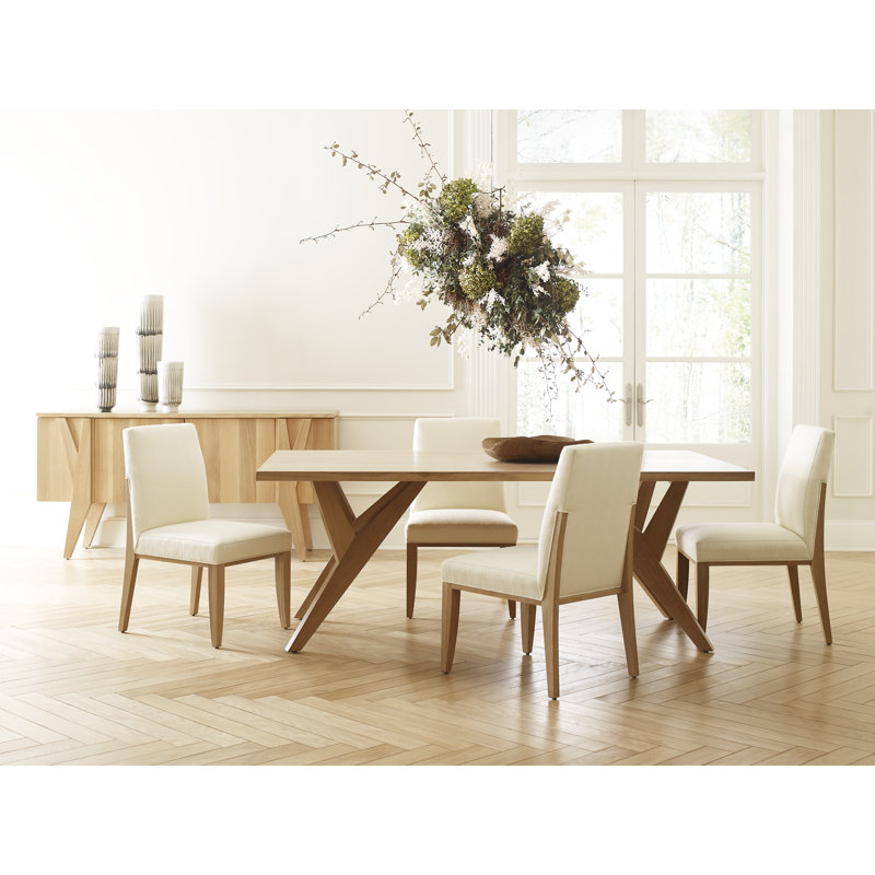 Portfolio120 Yarrow Solid Oak Dining Table, Natural