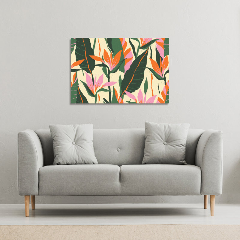 Jungle Plants by Andrew Lee - Wrapped Canvas Print, 31cm H x 41cm W x 4cm D