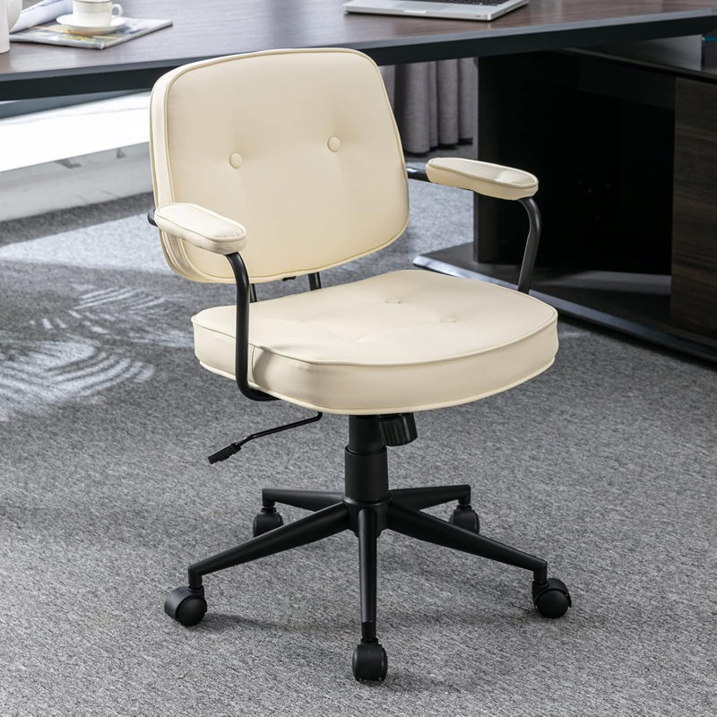 Alizandra Office Chair, White