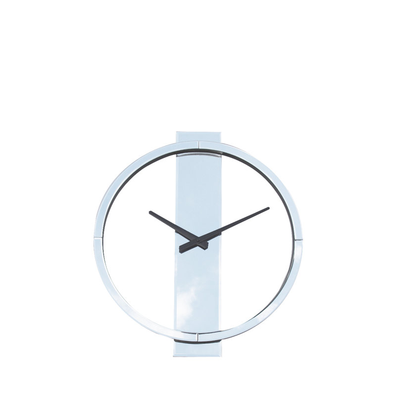 Arbane Metal Wall Clock, 44cm H x 50cm W x 2cm D