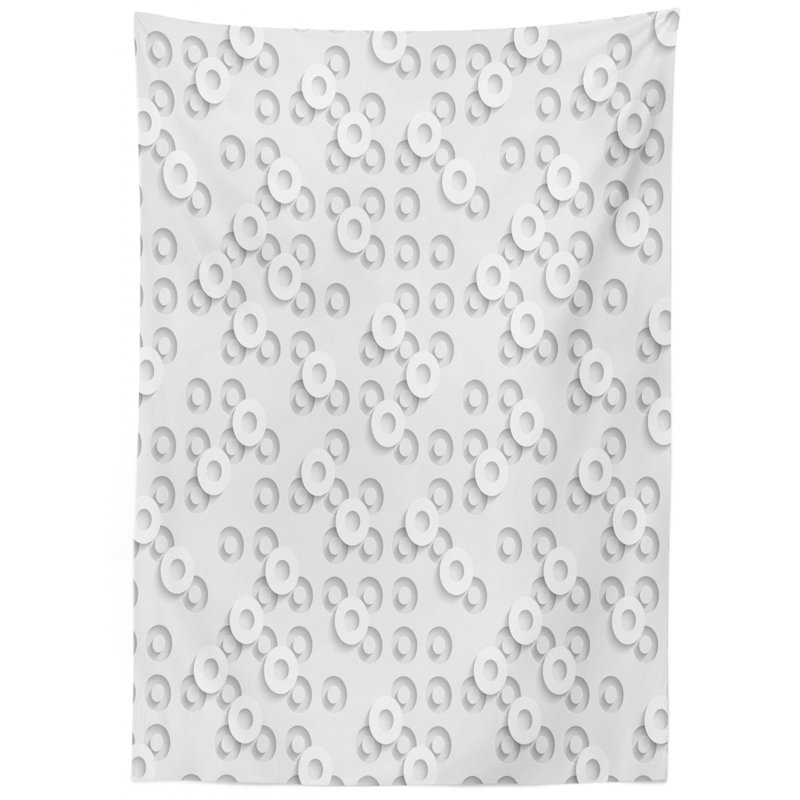 Circle Tablecloth, 84" L x 60" W