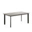 Extendable Metal Base Dining Table-904740273