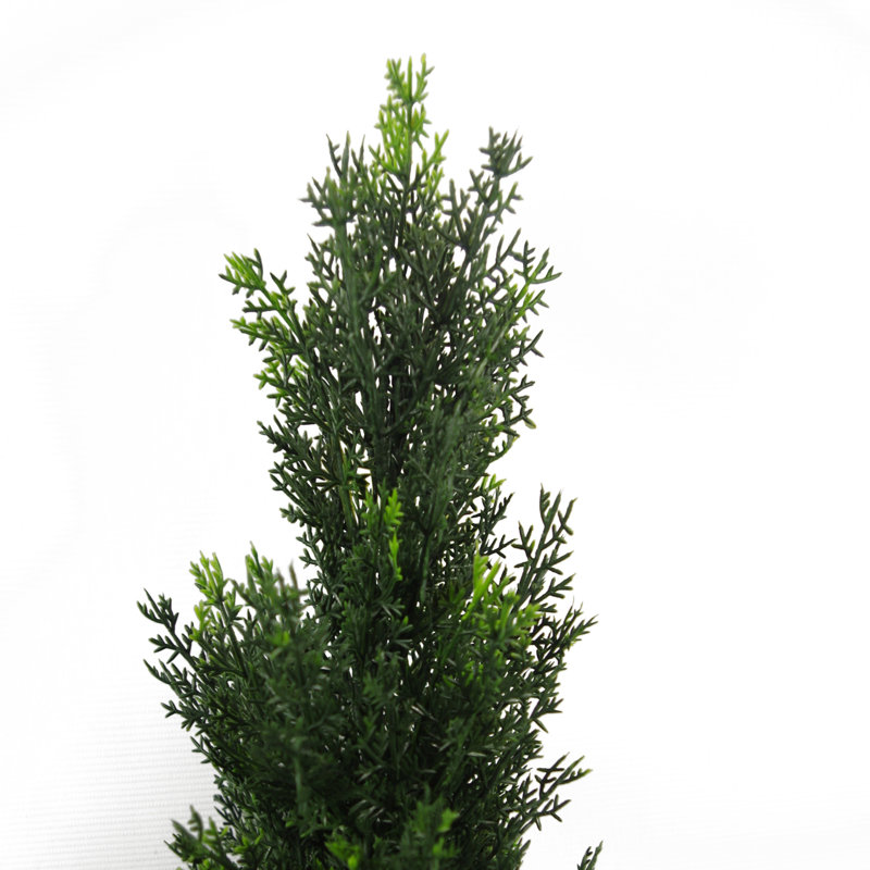 Annistyn Faux Cypress Tree in Pot, 90 cm x 25 cm